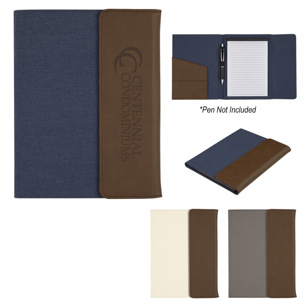Custom Imprinted Bombay Junior Padfolio Custom Imprinted Bombay Junior Padfolio