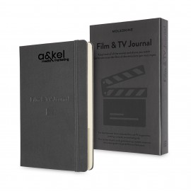 Custom Moleskine Passion Journal - Film & TV - Grey