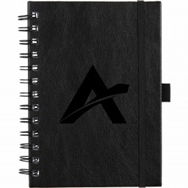 Logo Branded 5" x 7" FSC Recycled Morano Spiral Journal