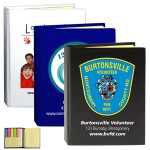 Personalized "Eastvale Pl" Full Size Sticky Notes & Flags Notepad NoteBook (Full Color)