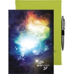 Pedova BrightWave Journal w/Full-Color Tip-In (7"x9.5") with Logo