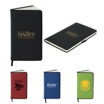 Logo Branded Soft Padded Leatherette Notebook