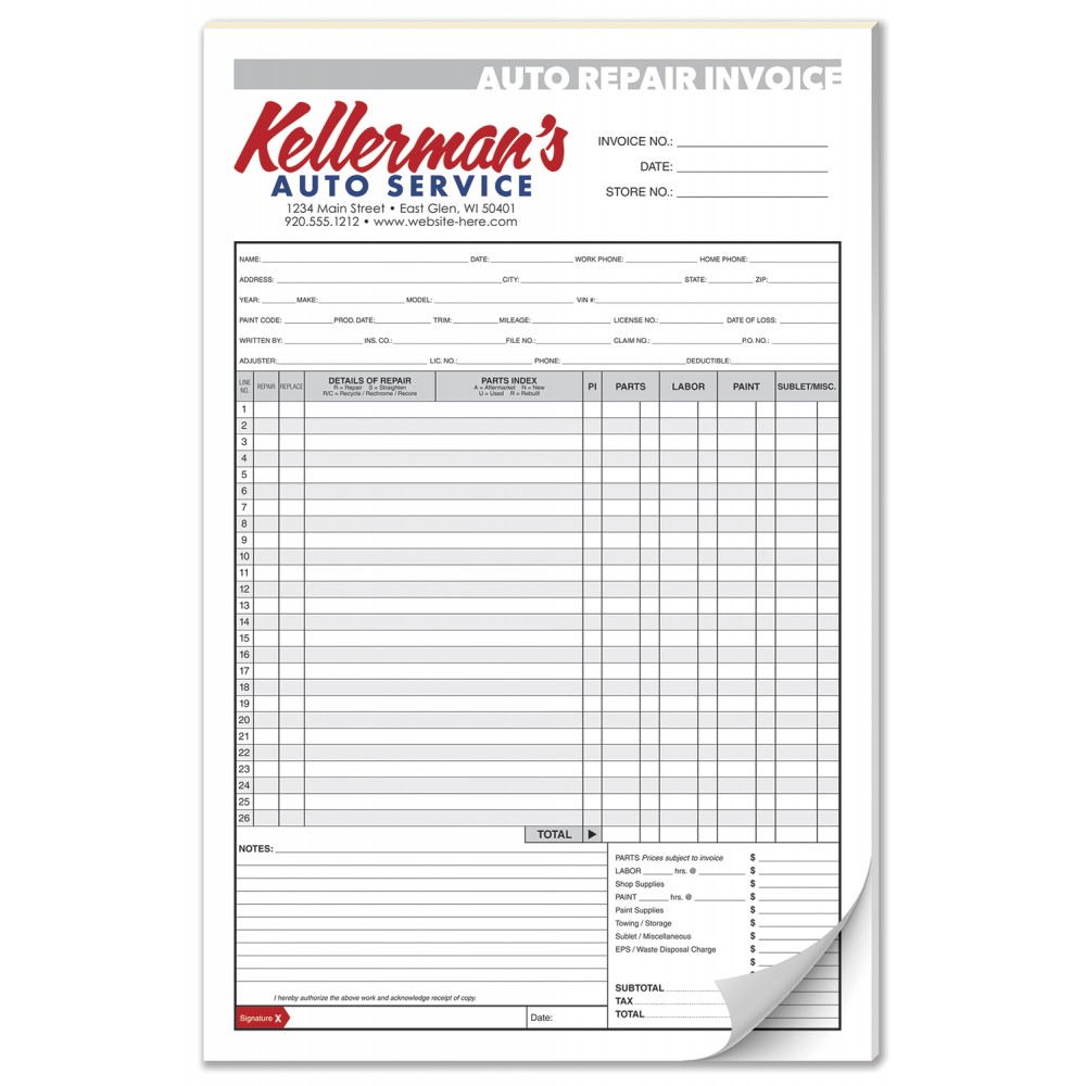 Personalized Scratch Pad / Notepad - 25 Sheets - 5.5x8.5