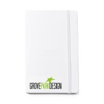 Moleskine Hard Cover Ruled Large Notebook - White with Logo