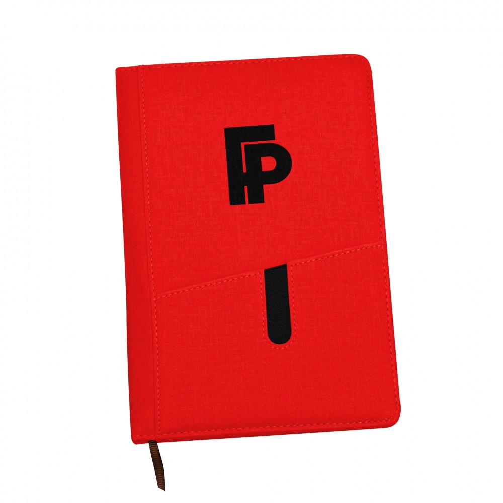 Corporate Journal Notebook with Jacket Sleeve Custom Imprinted Corporate Journal Notebook with Jacket Sleeve Custom Imprinted