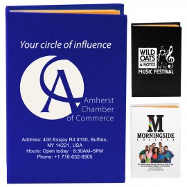 Customized "Atherton" Compact Sticky Notes & Flags Notepad Notebook