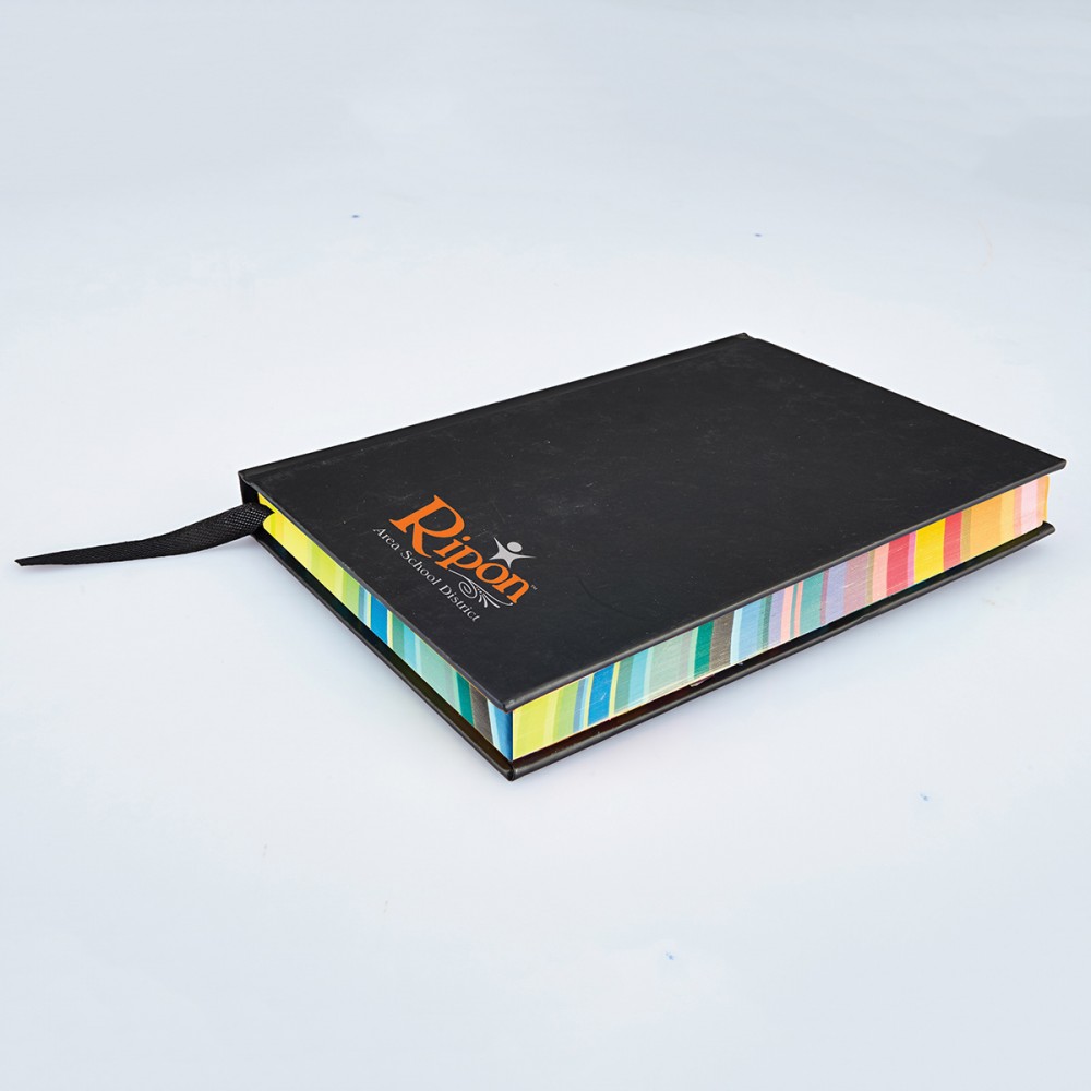 Spectrum Notebook w/Rainbow Edge Pages with Logo