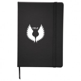 Customized 5" x 7" FSC Mix Snap Elastic Closure Notebook  Customized 5" x 7" FSC Mix Snap Elastic Closure Notebook