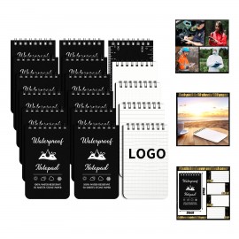 Customized 3 x 5 Inches Memo Outdoors Paper Field Notepad Golf Notebook