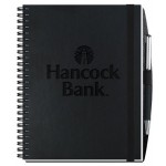 Executive Journals w/50 Sheets & Pen (6"x8") with Logo