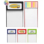 Custom Imprinted Notepad w/Sticky Flags - Full Color