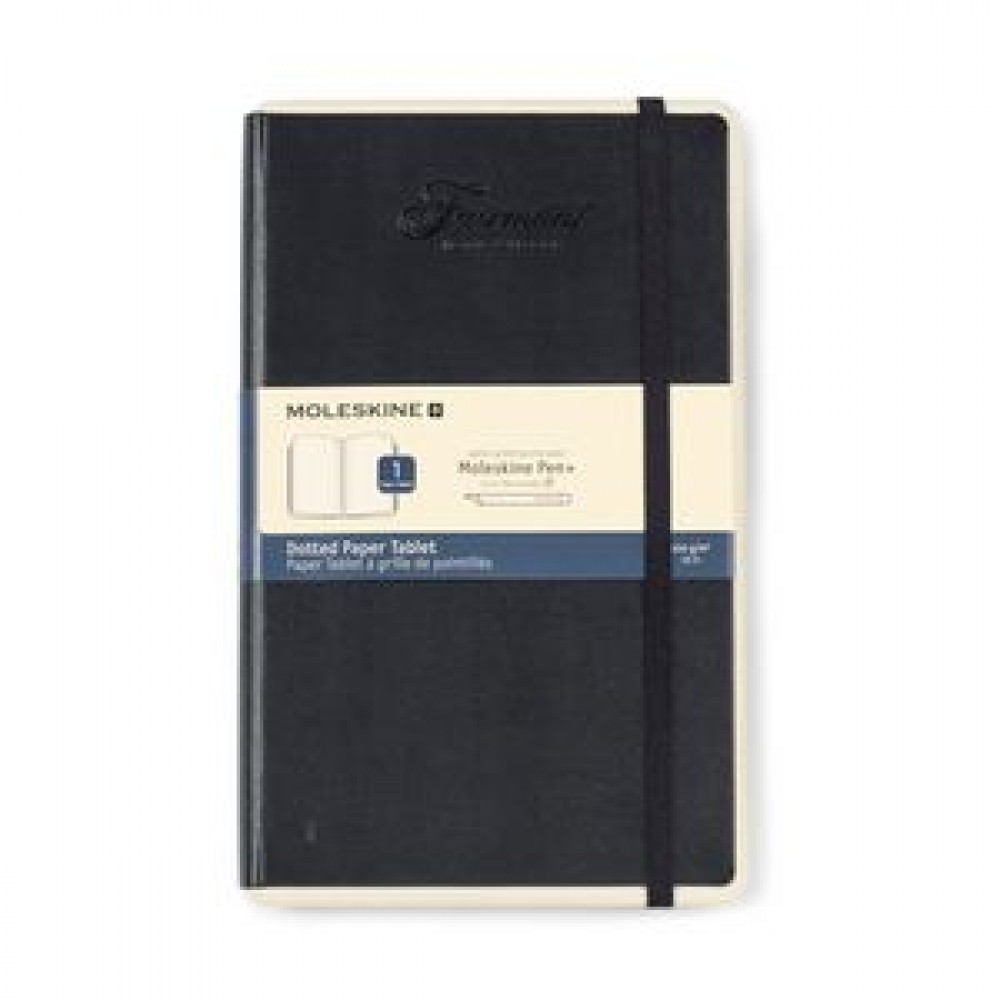 Moleskine Paper Tablet N1 - Dotted Paper - Black Branded Moleskine Paper Tablet N1 - Dotted Paper - Black Branded