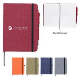 Heathered Journal with Logo