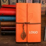 Custom Imprinted A6 Eco-Inspired Loose-Leaf Notebook w/Retro Charm