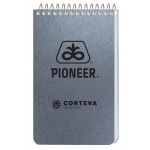 Promotional Metallic Pocket Coil Notebook (2 7/8"x4")