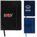 Soft Premium UltraHyde Leather Notebook with Logo