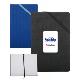 Custom Union Printed - Hardcover Journals with Corner Band - Full Color Logo