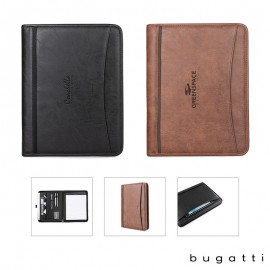 Logo Branded Bugatti Valentino Letter Size Padfolio  Logo Branded Bugatti Valentino Letter Size Padfolio