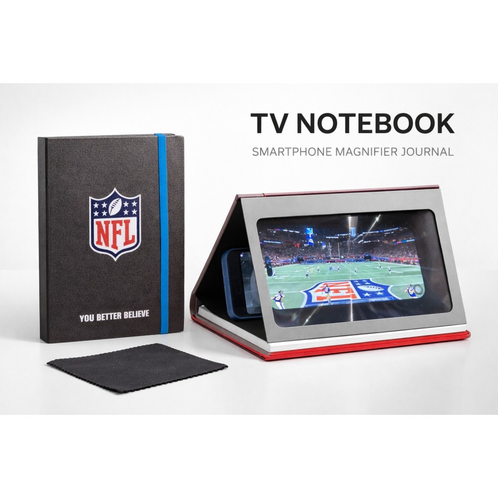 Customized TV NOTEBOOK - Color Perfect - Journal that coverts into tablet