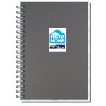 Logo Branded Shadowbox Smooth Paperboard Journal w/50 Sheets (7"x10")