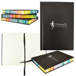 Multi-Color Edge Notebook Custom Imprinted