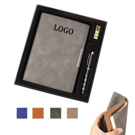 Logo Branded Business Set Journal Pen And Flash Drive  Logo Branded Business Set Journal Pen And Flash Drive