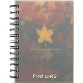 Logo Branded ClearView NotePad Journal (5"x7")