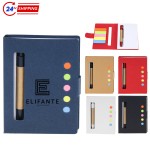 Personalized Mini Eco-Friendly Notepad with Pen