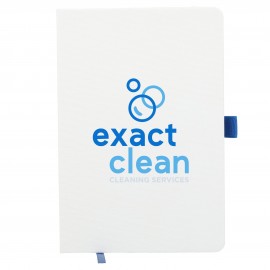 5.5 x 8.5 FSC Recycled Bamboo Fiber Bound Noteboo with Logo