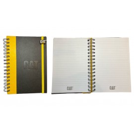 Personalized Skin A5 Debossed SPIRAL Notebook (6"x8") - includes branded pages