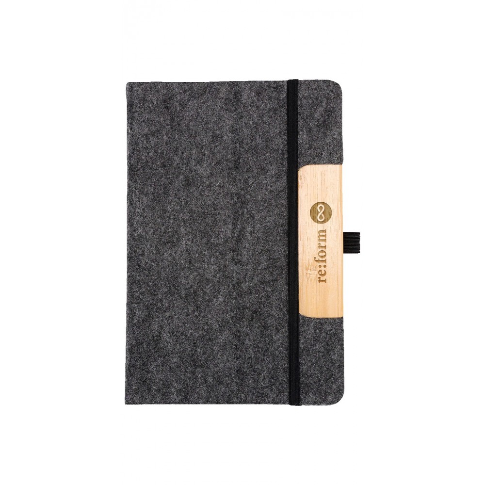 Personalized EarthTrendz 5.58.25 Felt Notebook