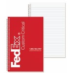 Custom Econo Poly Cover Stenographer Notebook (5 3/8"x8")