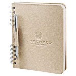 Customized 6" x 7.5" Recycled Cardboard Spiral JournalBook