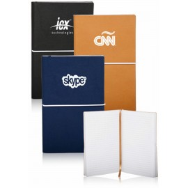 Promotional Softcover Journals with Tube Closing Band (5.25"x8.4")