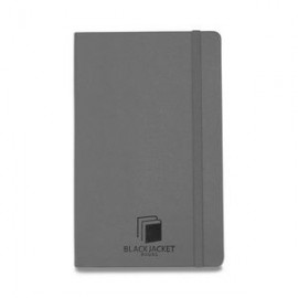 Promotional Moleskine Hard Cover Ruled Large Notebook - Slate Grey