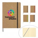 Customized Jornikolor Eco-Inspired Notebook w/Strap