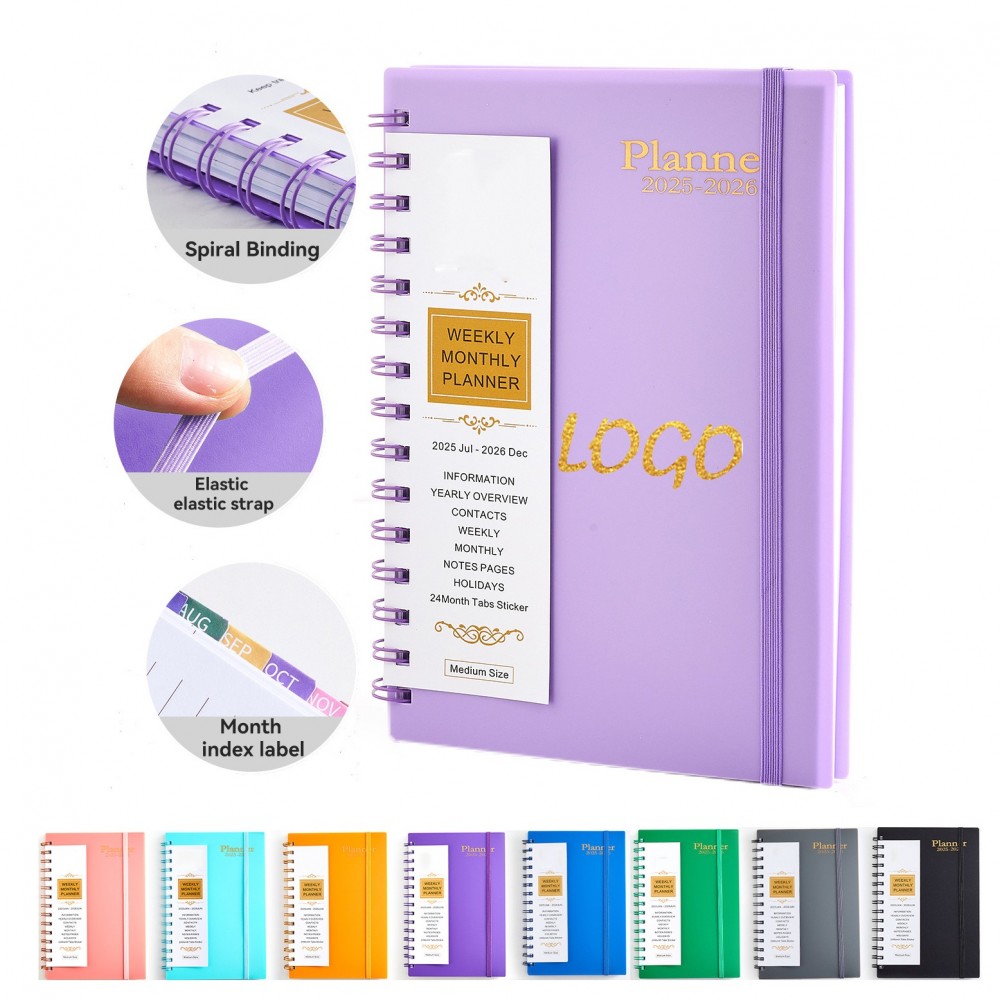 Logo Branded 2025-2026 18-Month Planner