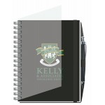 Gallery Journals w/100 Sheets & Pen (6"x8") with Logo