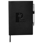 6" x 8.5" FSC Mix Pedova Refillable JournalBook with Logo