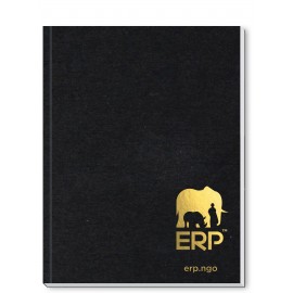 Perfect Journal w/Flexible Trekker Cover (5"x6.5") with Logo  Perfect Journal w/Flexible Trekker Cover (5"x6.5") with Logo