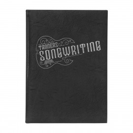 Promotional 7" x 9" Black/Silver Leatherette Journal