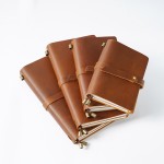 Customized Hendricks Leather Notebook Journal