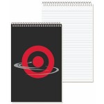 Econo Stenographer Notebook w/1 Color (5 3/8"x8") with Logo