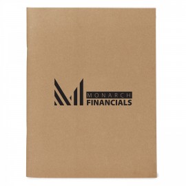 Large Eco Notebook with Logo  Large Eco Notebook with Logo