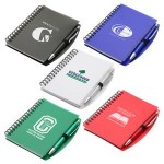 Hardcover Notebook & Pen Set with Logo