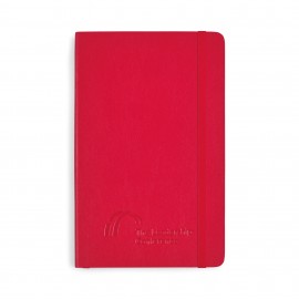 Moleskine Soft Cover Ruled Large Notebook - Scarlet Red with Logo
