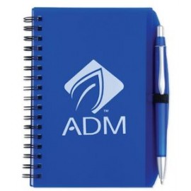Pen Pal Notebook w/Pen Logo Printed