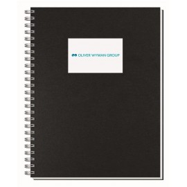 Shadowbox Smooth Paperboard Journal w/50 Sheets (6"x8") with Logo  Shadowbox Smooth Paperboard Journal w/50 Sheets (6"x8") with Logo