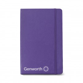 Customized Moleskine Hard Cover Ruled Large Notebook - Brilliant Violet