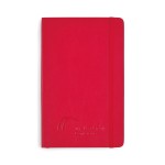 Custom Imprinted Moleskine Soft Cover Ruled Large Notebook - Scarlet Red